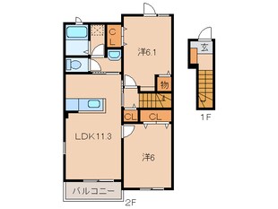 コッティ クスミールの物件間取画像